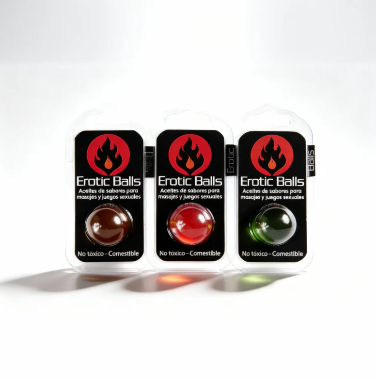 Bolas Lubricantes Erotic Balls x3