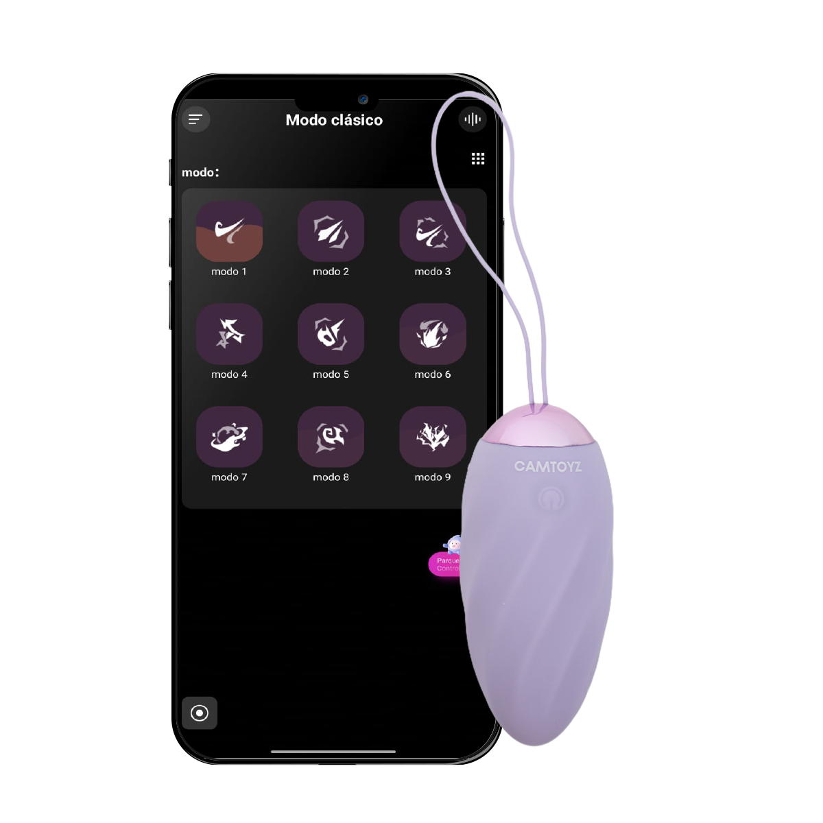 Eggy Huevo Vibrador con App 